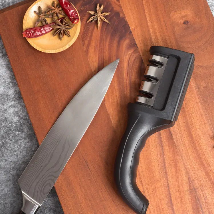 3-Stage Kitchen Knife Sharpener Tool