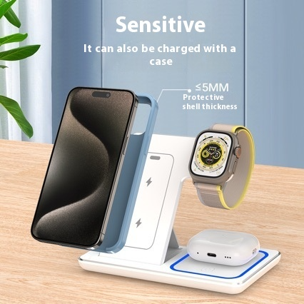 3-in-1 Foldable Wireless Charging Station