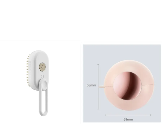 3-in-1 Electric Steam Pet Grooming Brush