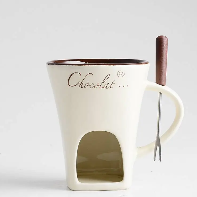 Ceramic Dessert Hot Pot Mug
