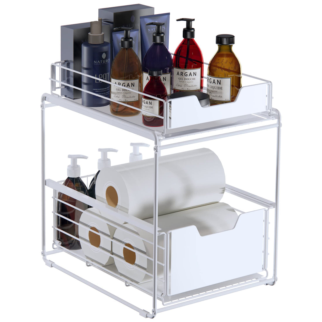 Pull-Out Under Sink Organizer 2-Tier