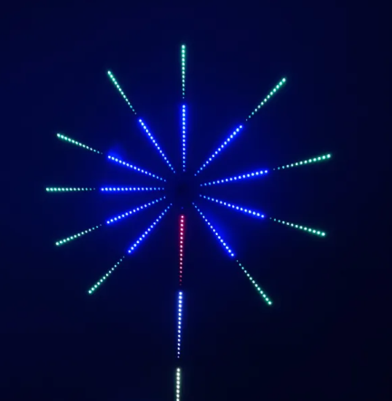 LED Fireworks Light Bar with Bluetooth
