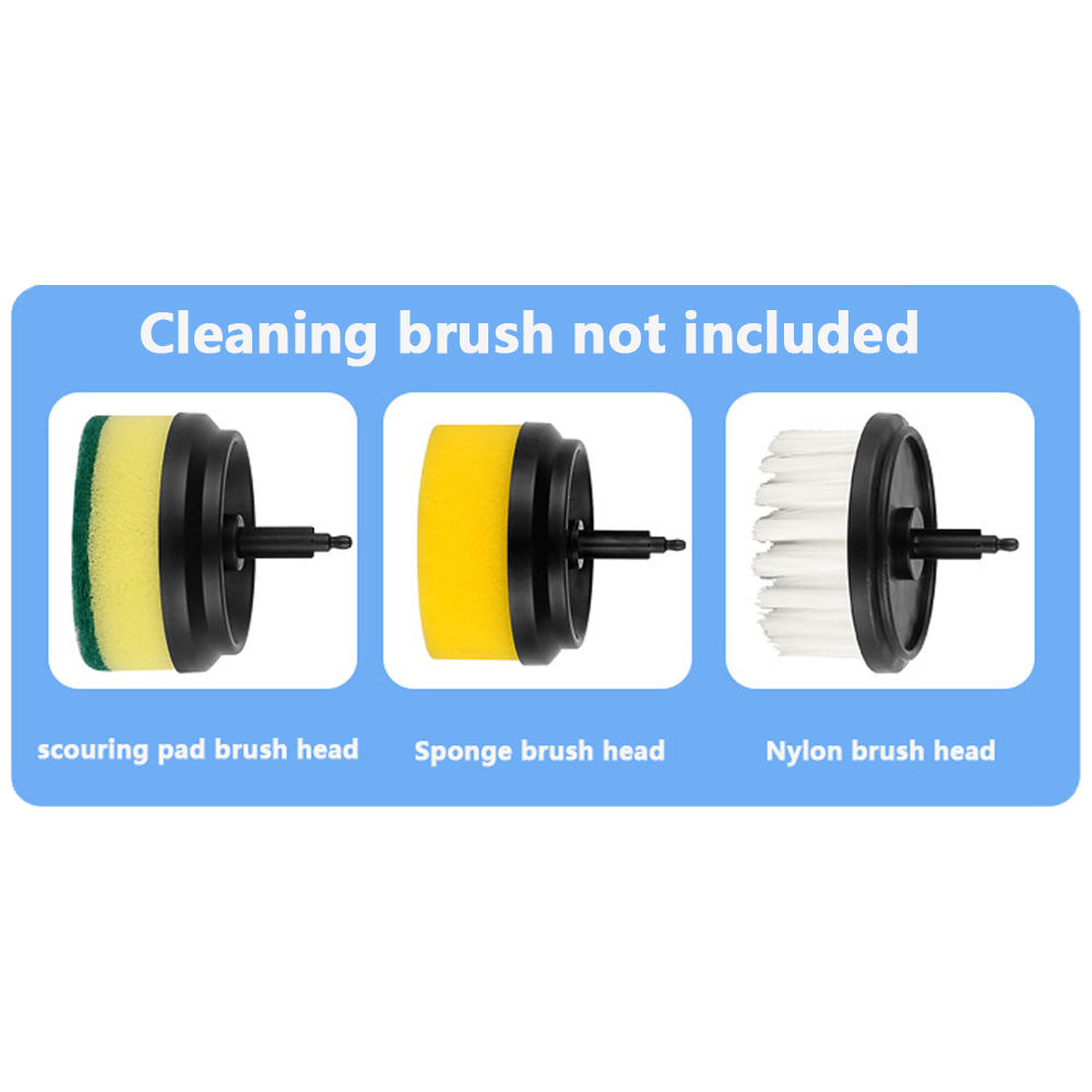Rechargeable Electric Scrubber Brush Set