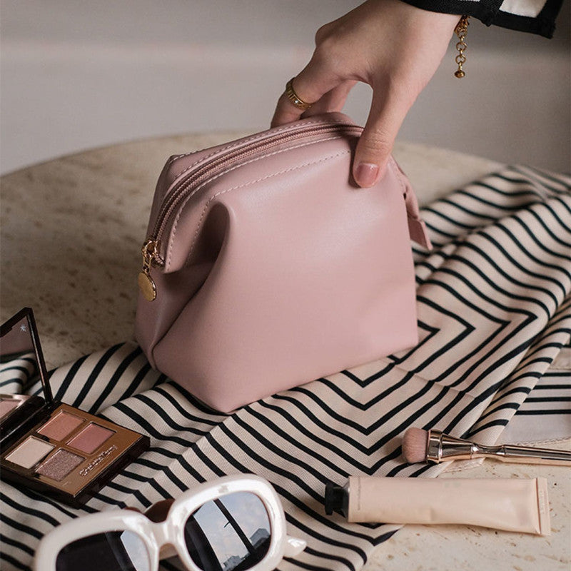 Waterproof PU Leather Mini Makeup Bag