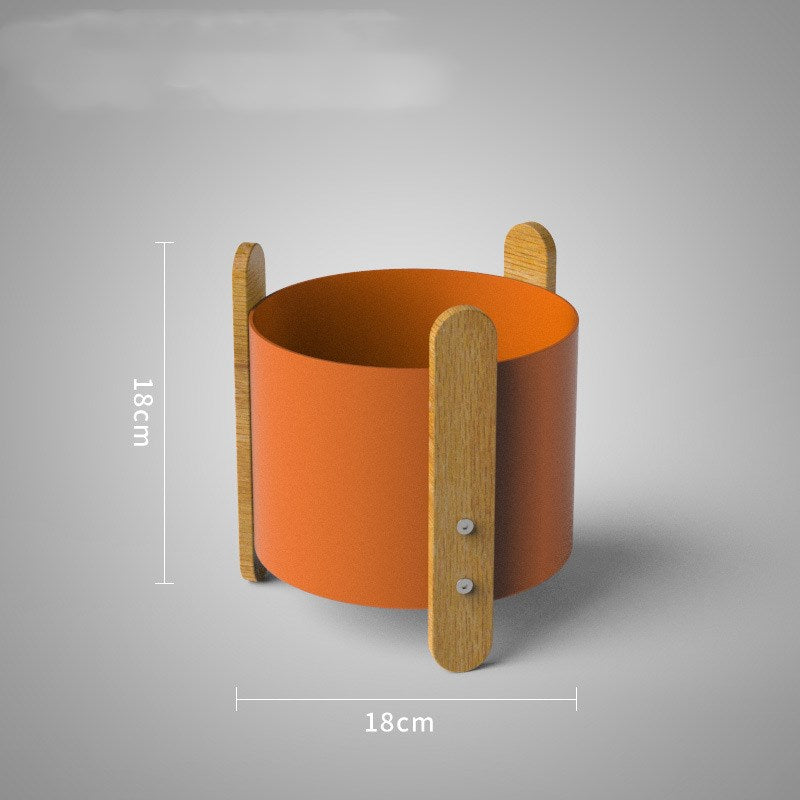 Nordic Minimalist Iron Indoor Plant Pot