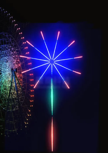 LED Fireworks Light Bar with Bluetooth