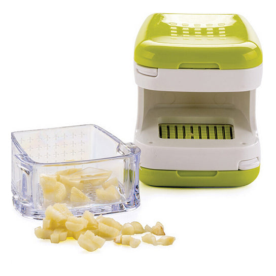 Touchless Garlic Chopper and Slicer Double-Sided