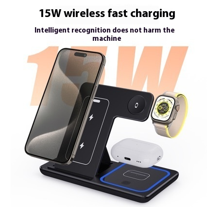 3-in-1 Foldable Wireless Charging Station