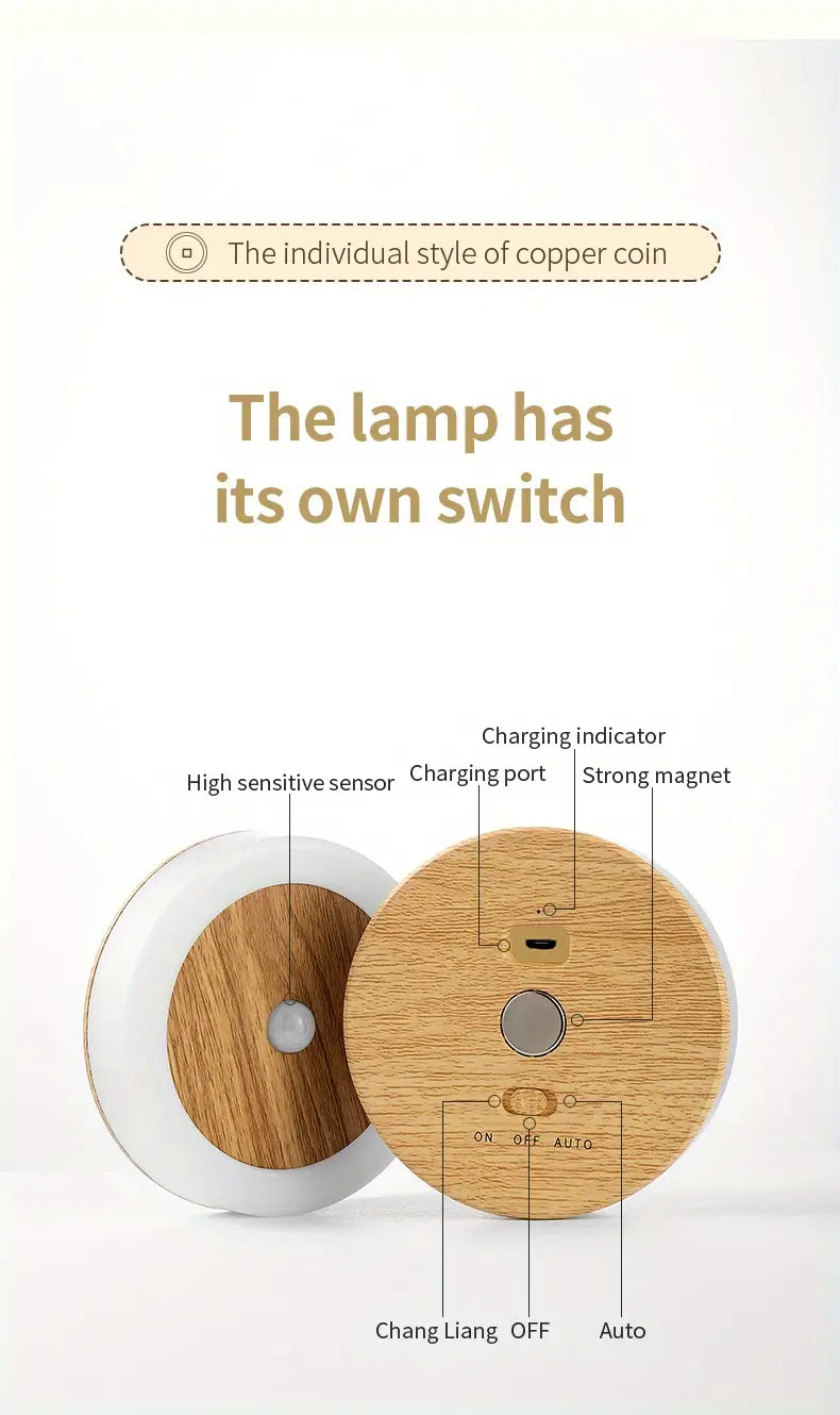 PIR Motion Sensor Wardrobe Night Light
