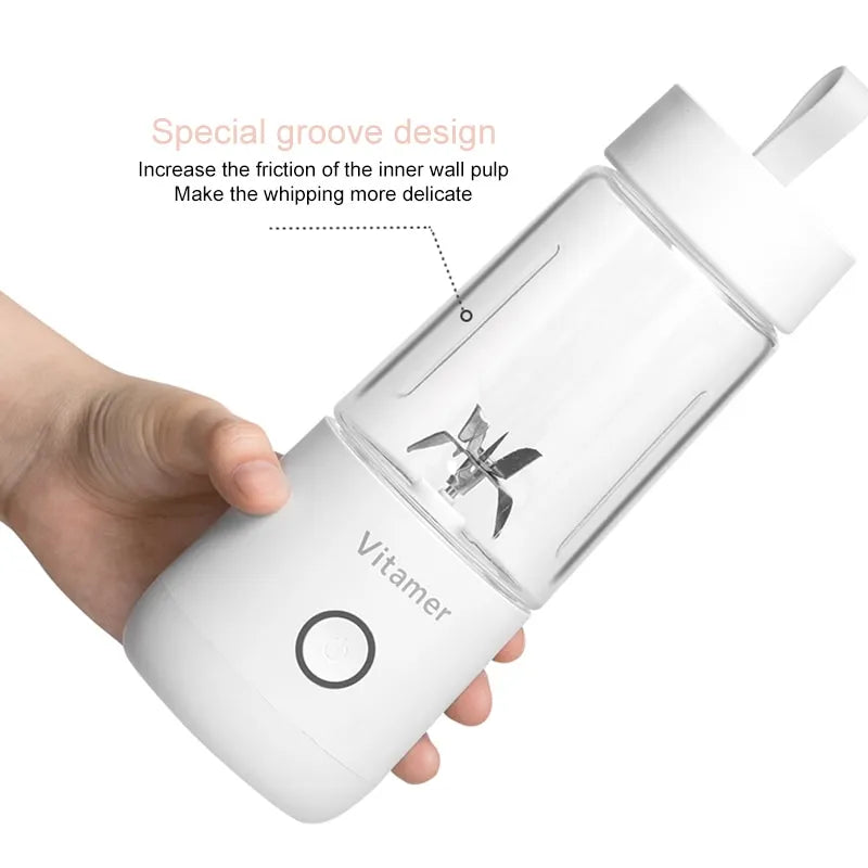 Portable USB Rechargeable Blender 350ml