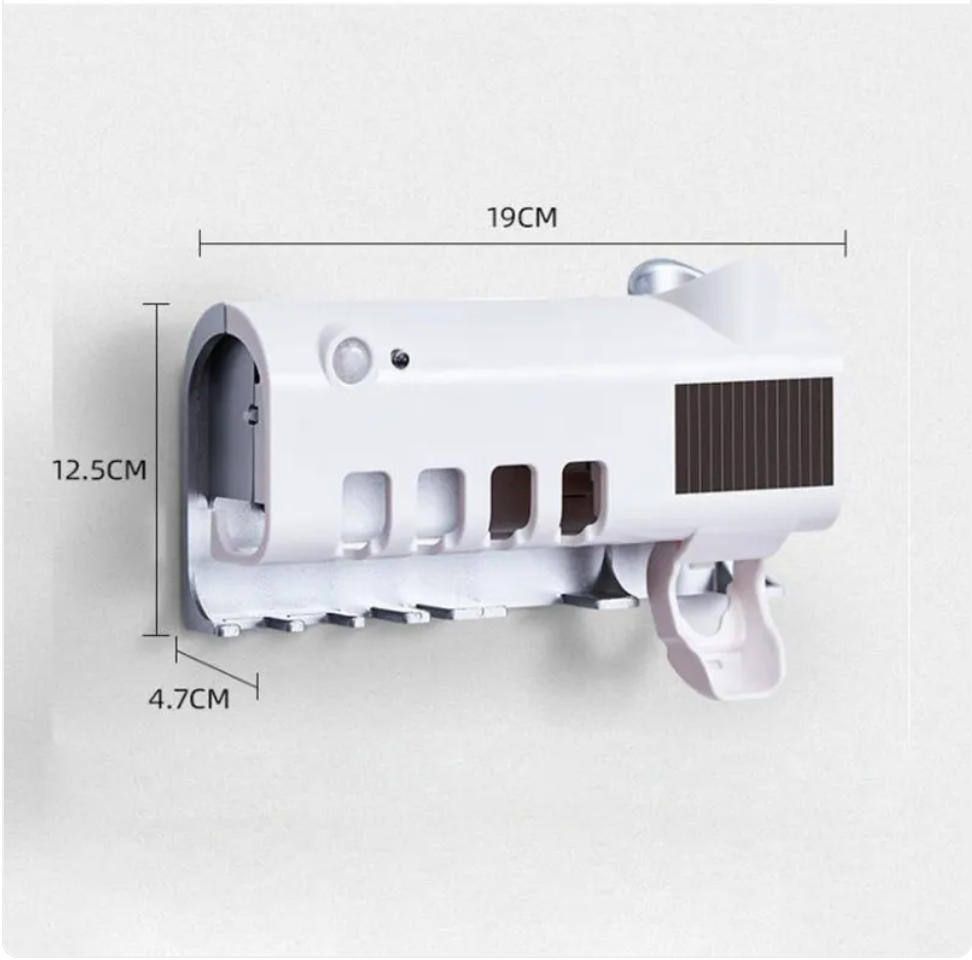 UV Toothbrush Sterilizer & Toothpaste Squeezer