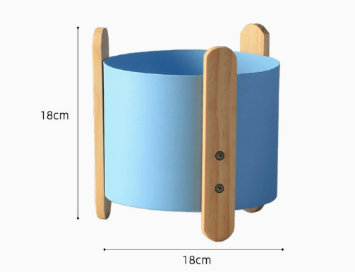 Nordic Minimalist Iron Indoor Plant Pot