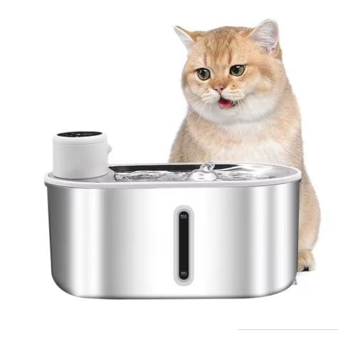 Stainless Steel Infrared Automatic Pet Fountain
