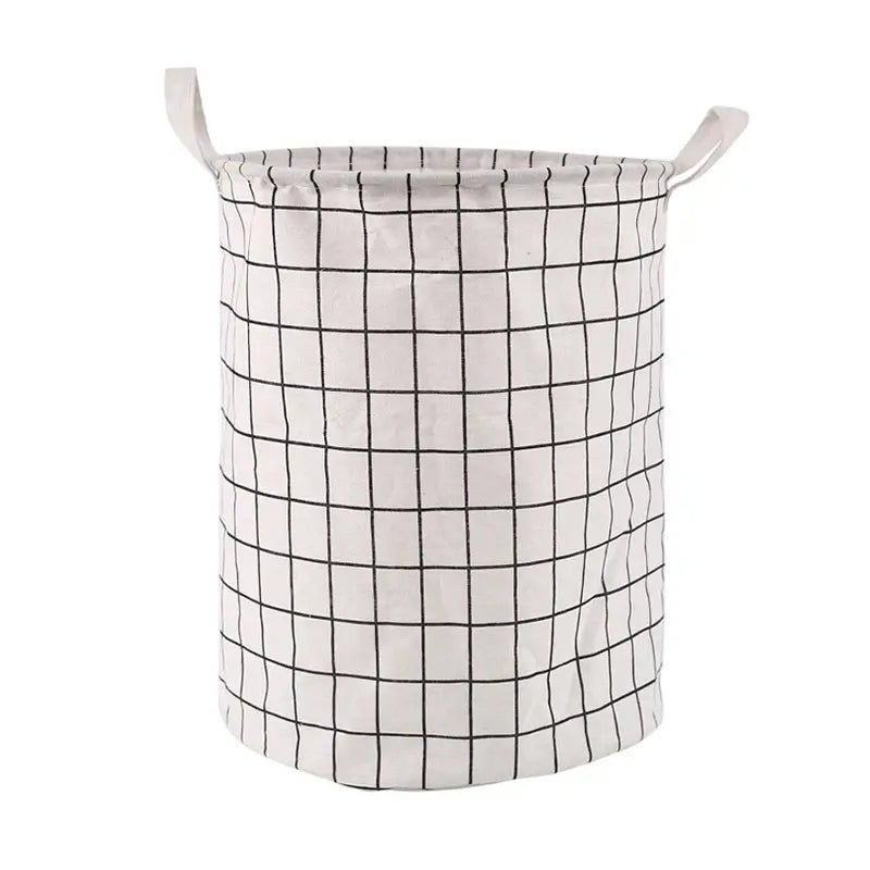 Portable Round Clothes Laundry Hamper