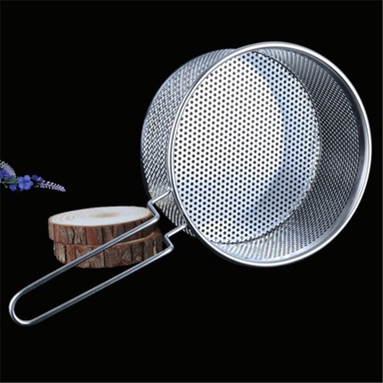 Stainless Steel Frying Basket and Colander Spoon
