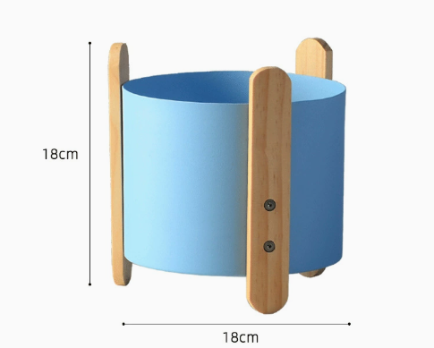 Nordic Minimalist Iron Indoor Plant Pot