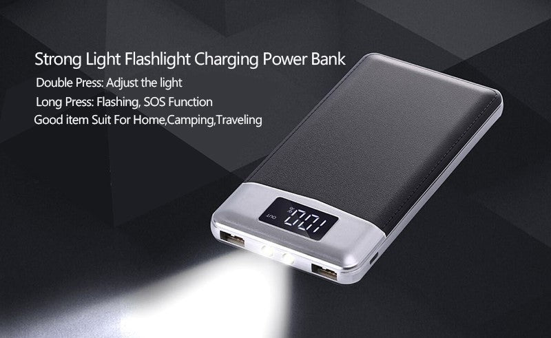 20000mAh Portable Power Bank LED Display