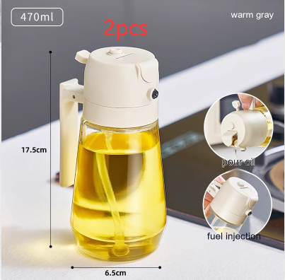 Glass Olive Oil Mist Sprayer 470ML