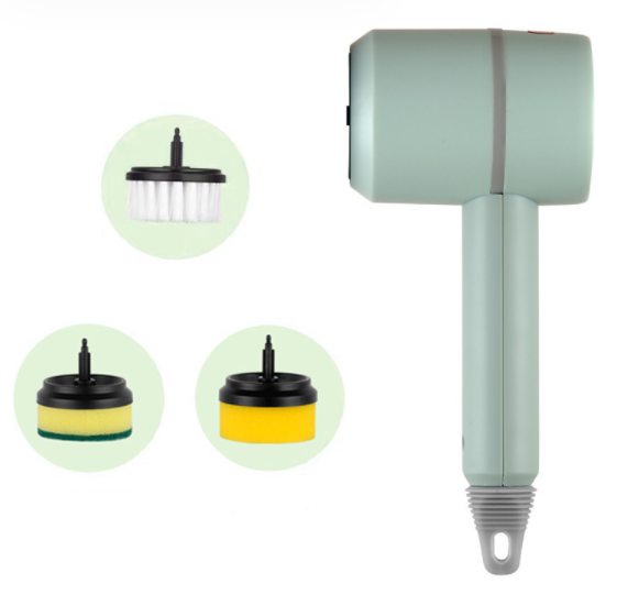 Rechargeable Electric Scrubber Brush Set