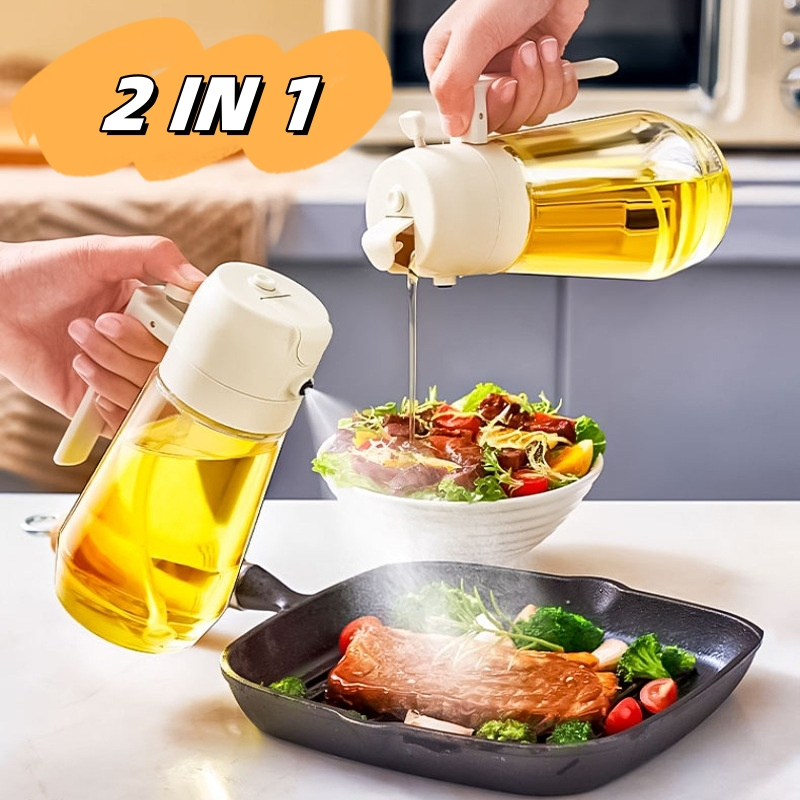 Glass Olive Oil Mist Sprayer 470ML