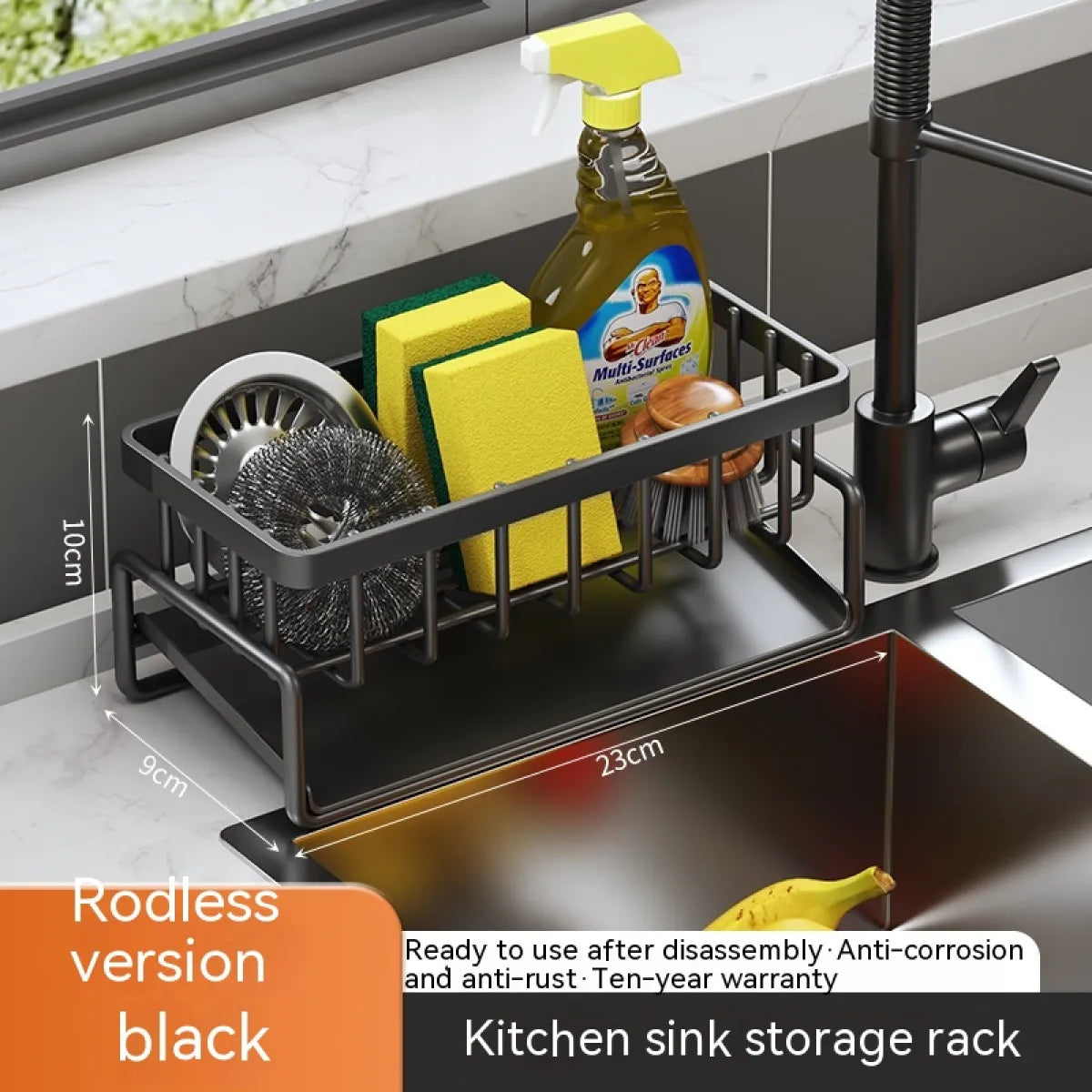 Kitchen Sink Storage Drainage Rack
