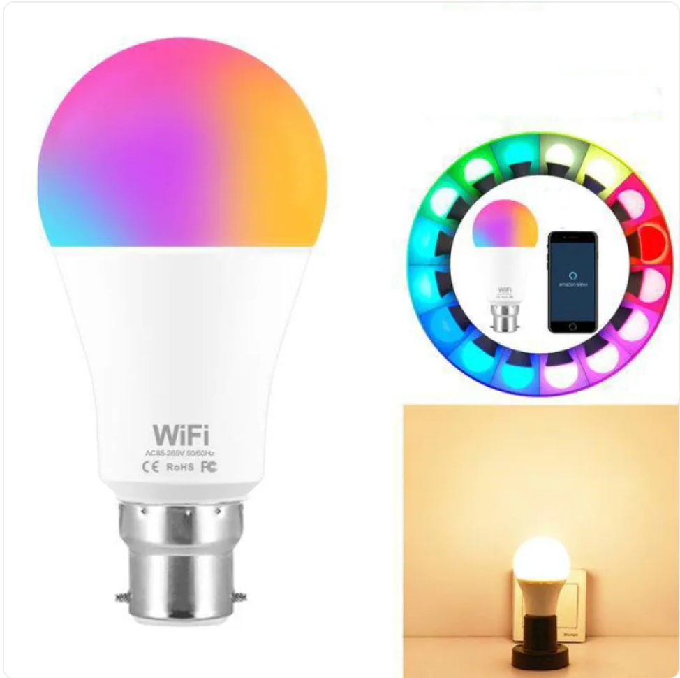15W WiFi Smart RGB LED Light Bulb