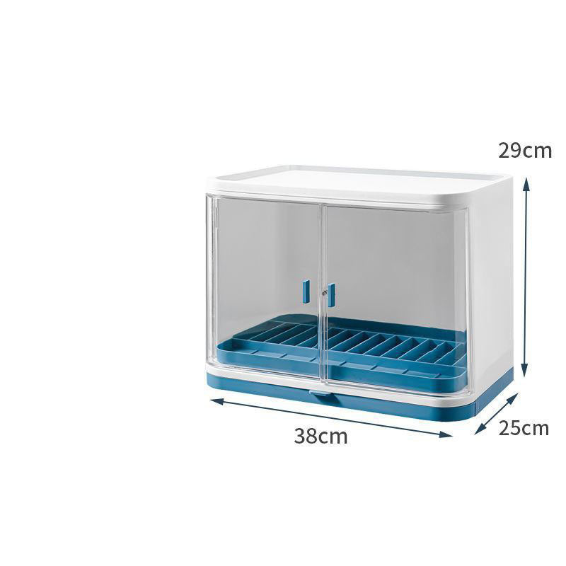 Kitchen Dish Rack Drainage Storage Box