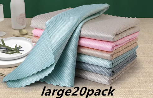 Microfiber Absorbent Non-Stick Kitchen Cloth