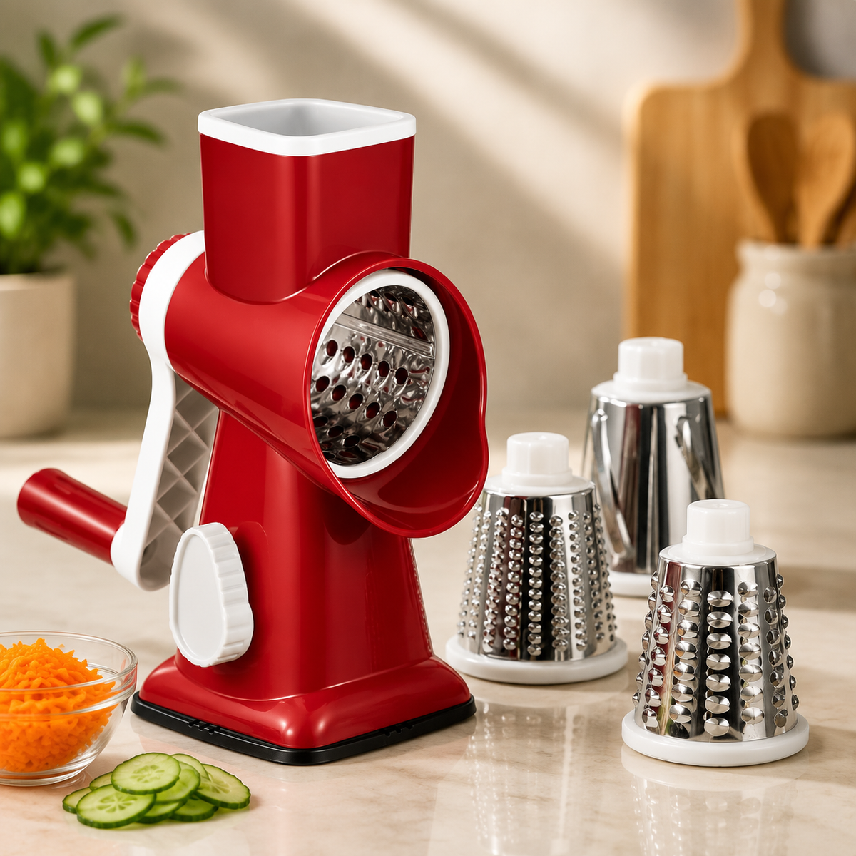 Multi-Function Vegetable Cheese Hand Chopper
