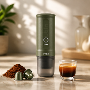 Outin Nano Portable Espresso Machine with USB-C