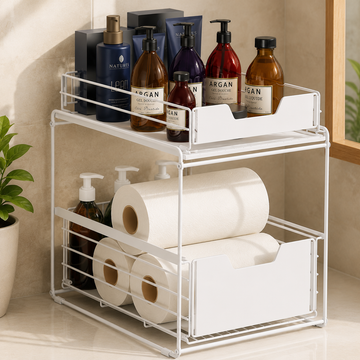 Pull-Out Under Sink Organizer 2-Tier