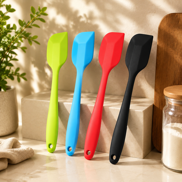 Silicone Spatula Set 4-Piece Heat-Resistant BPA-Free