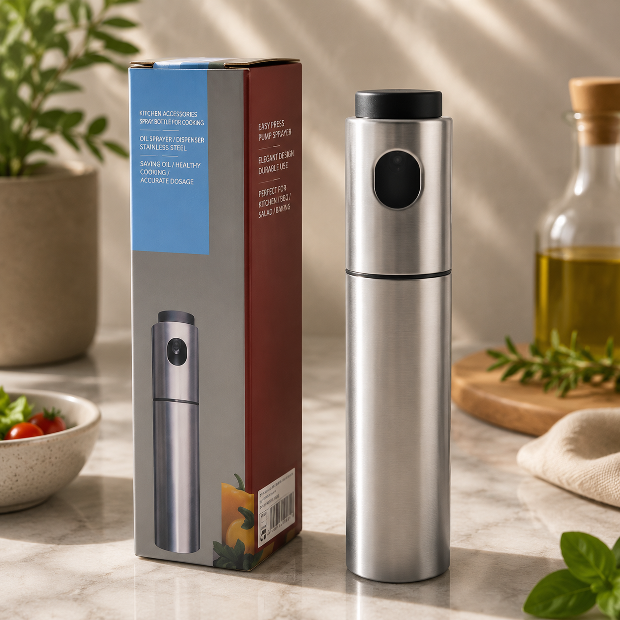 Stainless Steel Olive Oil Mist Sprayer