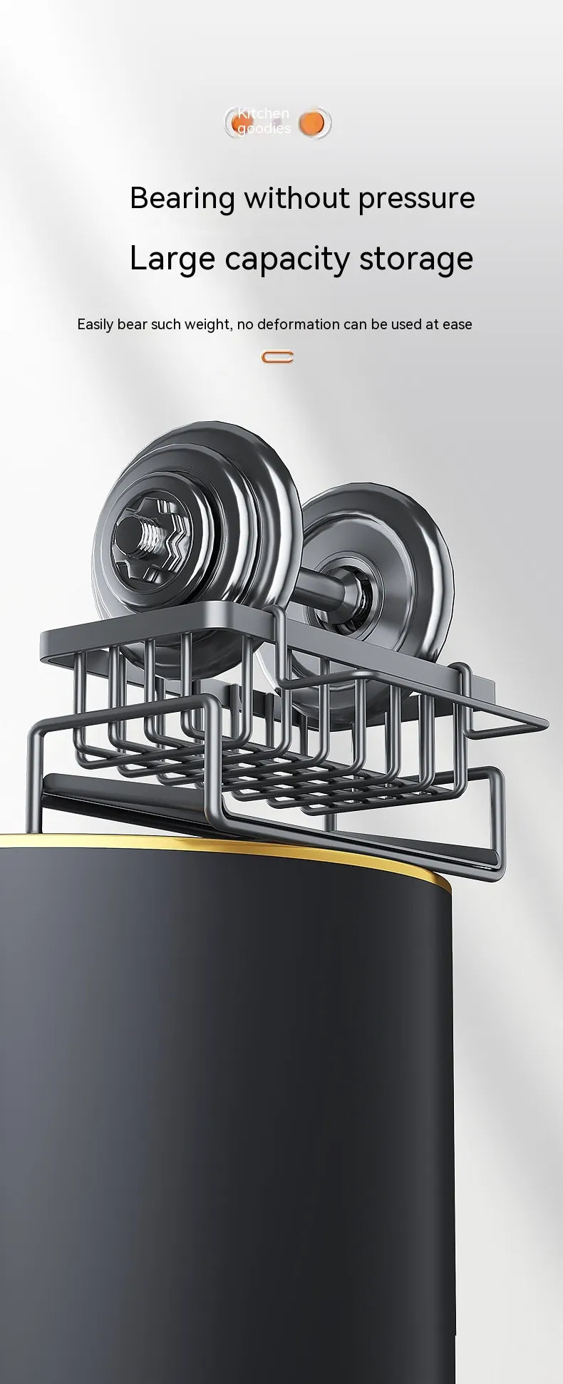 Kitchen Sink Storage Drainage Rack