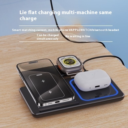 3-in-1 Foldable Wireless Charging Station