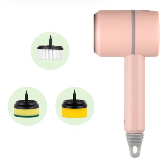 Rechargeable Electric Scrubber Brush Set