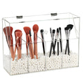 Acrylic Makeup Brush Organizer Dustproof Cover