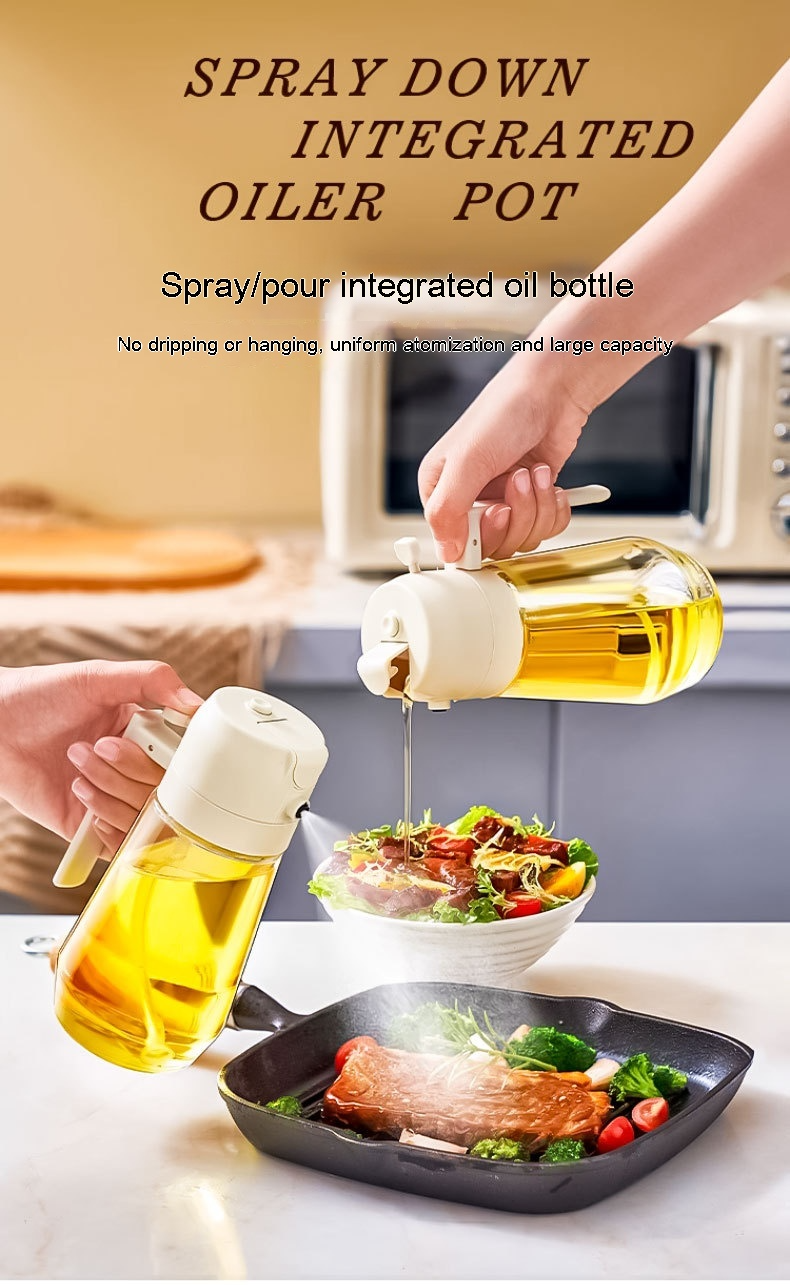 Glass Olive Oil Mist Sprayer 470ML