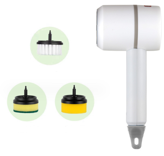 Rechargeable Electric Scrubber Brush Set