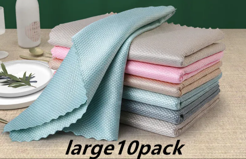 Microfiber Absorbent Non-Stick Kitchen Cloth