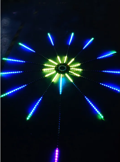 LED Fireworks Light Bar with Bluetooth
