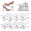 Clear Shoe Slot Organizer 10-Pack