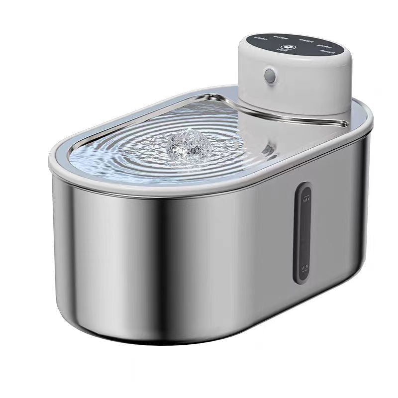 Stainless Steel Infrared Automatic Pet Fountain