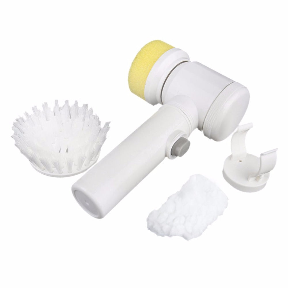 Electric Cleaning Brush Interchangeable Heads