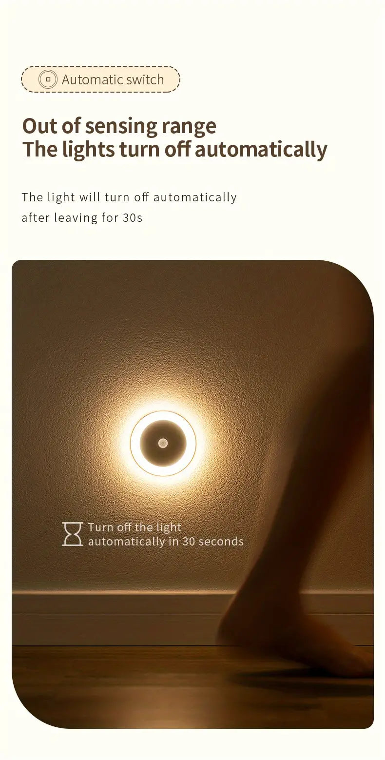 PIR Motion Sensor Wardrobe Night Light