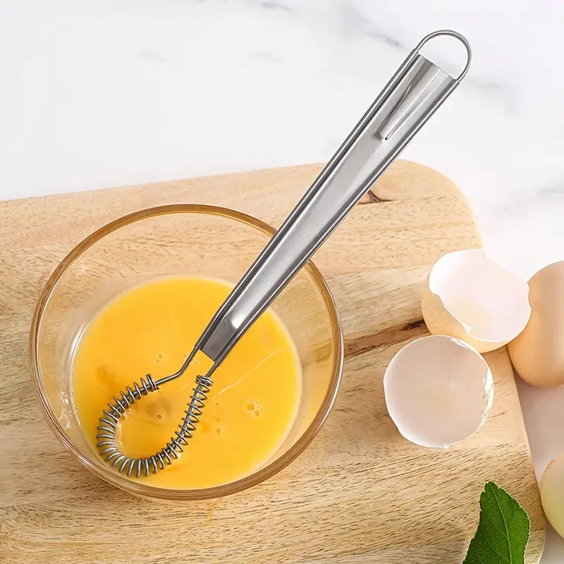 Stainless Steel Manual Egg Beater Whisk