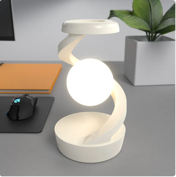 Moon Desk Lamp Wireless Charging Night Light