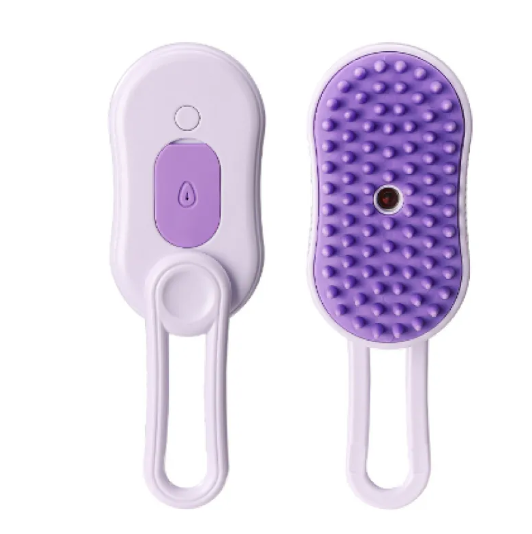 3-in-1 Electric Steam Pet Grooming Brush