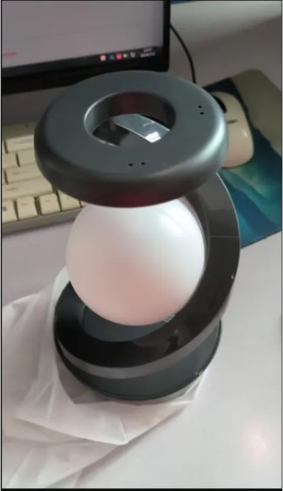 Moon Desk Lamp Wireless Charging Night Light