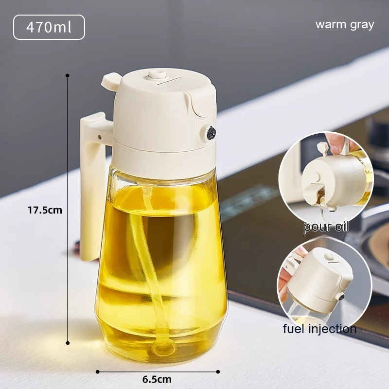 Glass Olive Oil Mist Sprayer 470ML